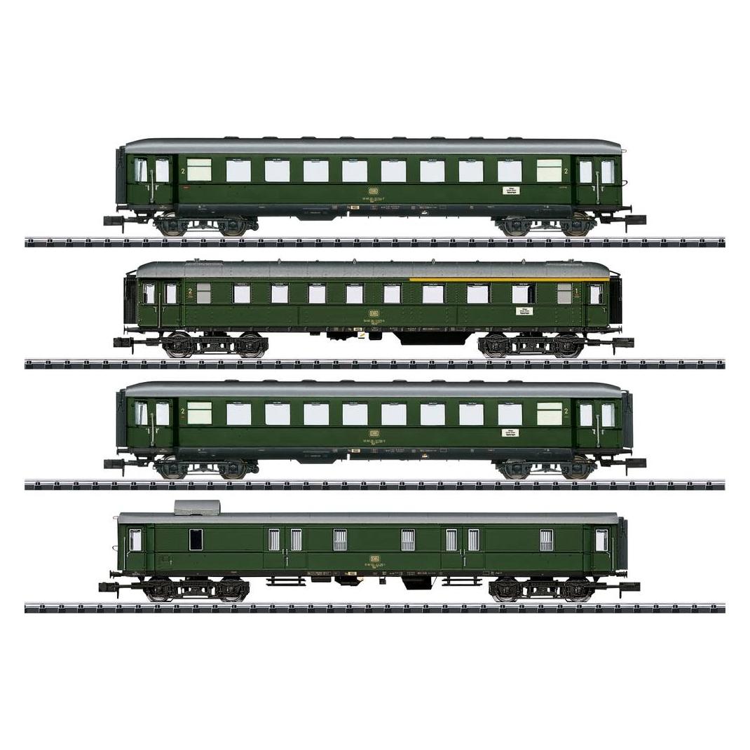 Trix Kit di 4 pesapersone N Traffico locale DB MHI Mini 18709 (Spur N) (18709)