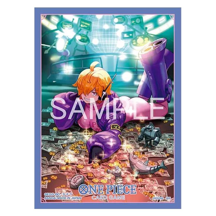 Bandai One Piece Card Game - Law Official Sleeves TCG + Stores Edition Vol.6 (70 Sleeves) (4582769965845)