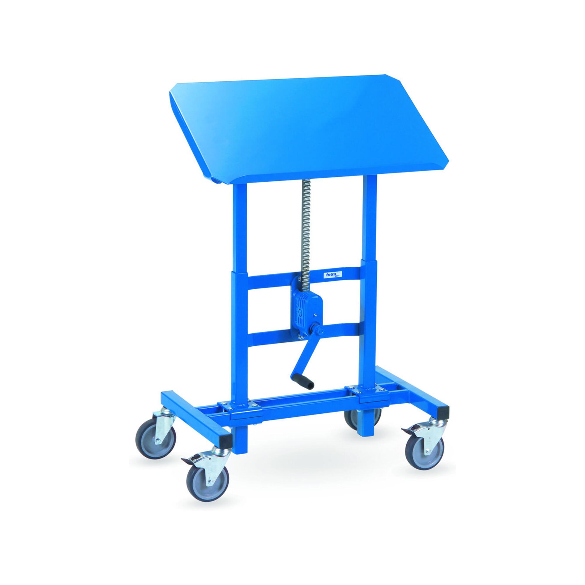 fetra Materialständer 3285, Tragkraft 250kg, neigbar, stufenlos höhenverstellbar)