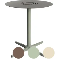 Resol »Toledo Aire« Outdoor Tisch rund Ivory