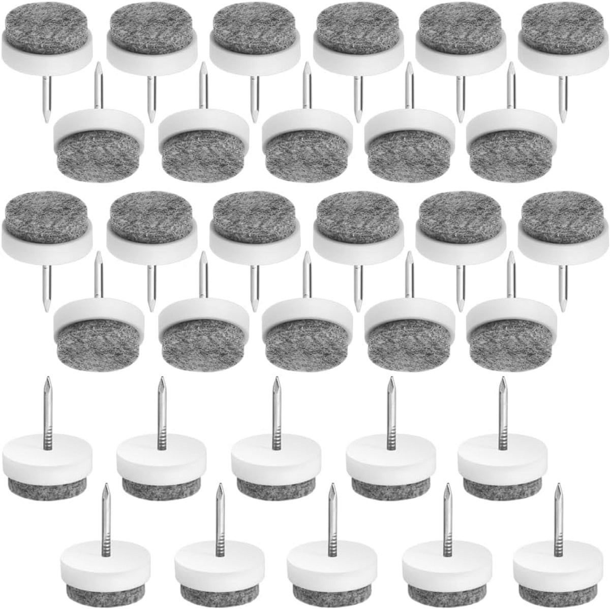 32 stuks Ronde Vilten Nagels 20 mm voor Meubels en Stoelen