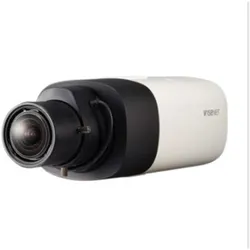 Hanwha XNB-6000 Boxkamera ind. 2MP PoE (1920 x 1080 Pixels), Netzwerkkamera, Schwarz, Beige