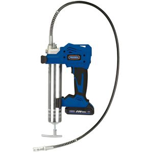 Pressol Fettpresse 18 051, mit Mundstück, Akku 20V, max. 680 bar, für 400g Kartuschen & 400g loses Fett