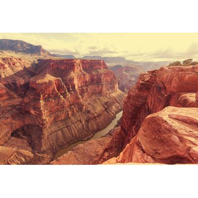 Fototapete PAPERMOON "Grand Canyon", bunt, B:5m L:2,8m, Vlies, Tapeten