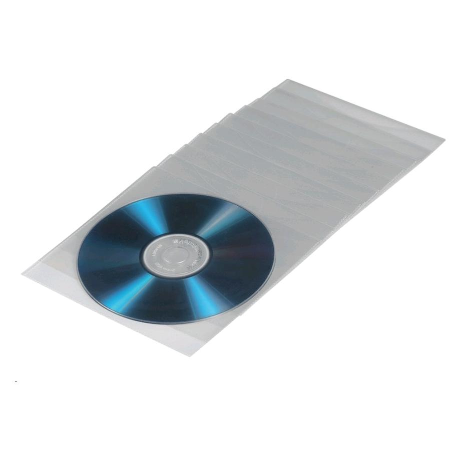 Hama CD-/DVD-Schutzhüllen 100, Transpare (00033810)