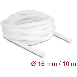 DELOCK Geflechtschlauch selbstschließend 10 m x 16mm weiß
