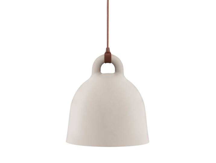 Bell Pendelleuchte Medium Sand - Normann Copenhagen - Wohnzimmer - Aluminium