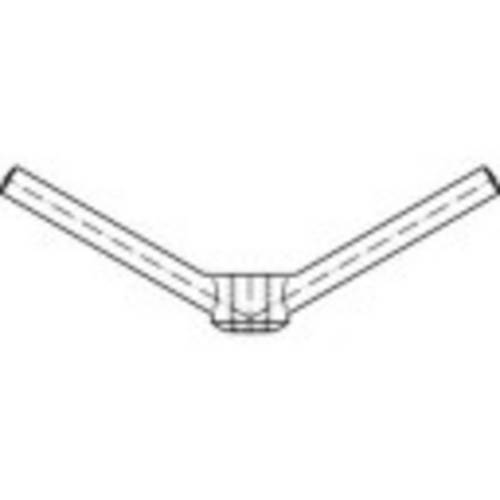 TOOLCRAFT TO-5454783 Knebelmuttern M16 DIN 80701 Messing 1St.
