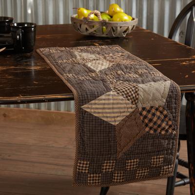 VHC Brands Farmhouse Star Quilted Runner