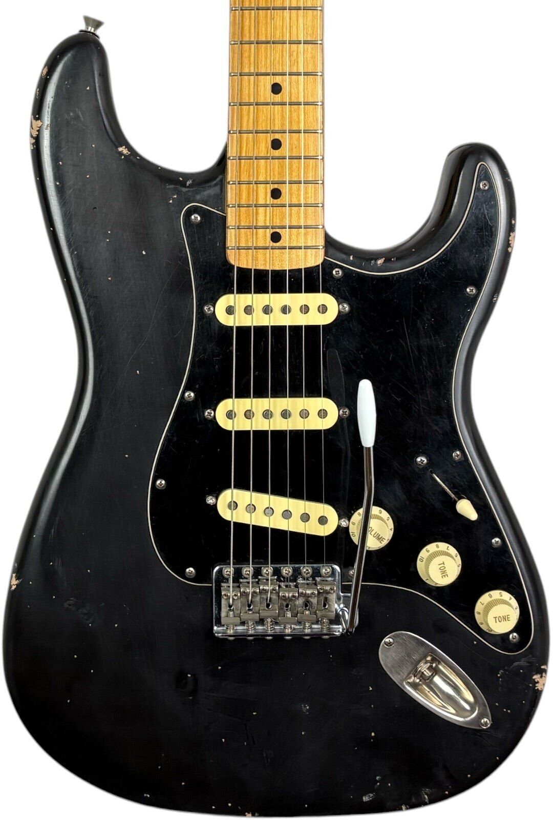 Fender MJT 50s Reissue Stratocaster 1993-1994 - noire - Heavy Relic   noir - Refurbished
