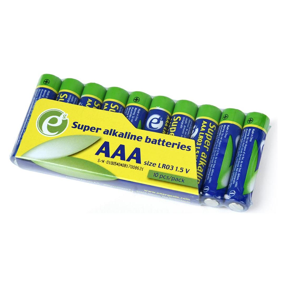 Gembird Super Alkaline AAA Batteries 10pack (10 Stk., AAA) (EG-BA-AAASA-01)