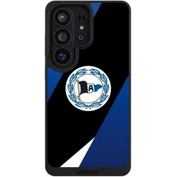Nivocase Handyhülle für Samsung Galaxy S26 Ultra Hülle NIVOpure Case Schwarz Arminia Bielefeld DSC (Samsung Galaxy S26 Ultra), Smartphone Hülle, Schwarz