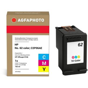 AgfaPhoto kompatibel für HP 62, C2P06AE, color, 165 Seiten,  Tinte