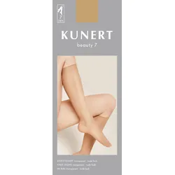 Kunert Beauty 7 Kniestrumpf 3er Pack | 39-42 (II) | Golden (KU-1002)