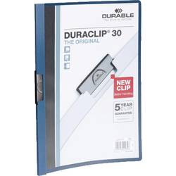 Durable Klemmmappe DURACLIP 30 - 2200 220007 DIN A4 Dunkelblau