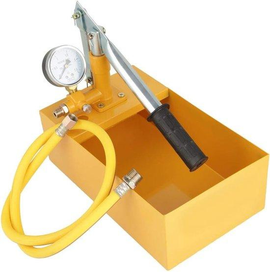 Waterdruk Testpomp - Handmatige Hydraulische Pomp voor Loodgieterswerk Inspectie - 25 MPa Drukbereik - 2000 Gram