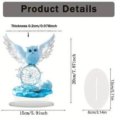 Uplift Picks Eid Acrylic Mosque Table Decoration Ramadan Home Decor Centerpiece 06