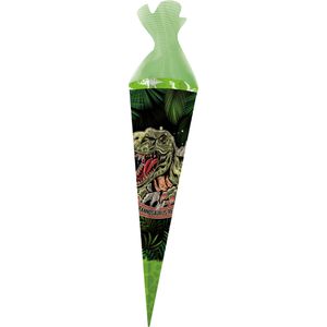 Trötsch Schultüte 80222N Dino, für Jungen, eckig, 85 cm