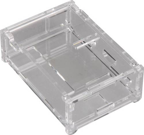 Joy-it rb-case01 SBC-Gehäuse Passend für (Entwicklungskits): Raspberry Pi Transparent