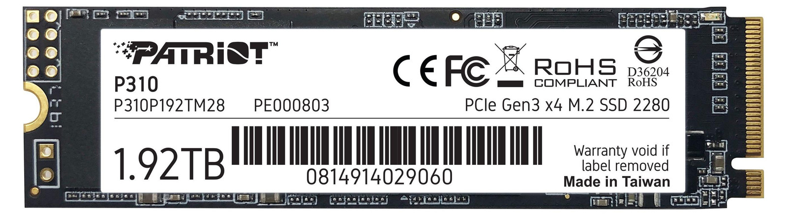 Patriot Memory P310 1,92 TB SSD