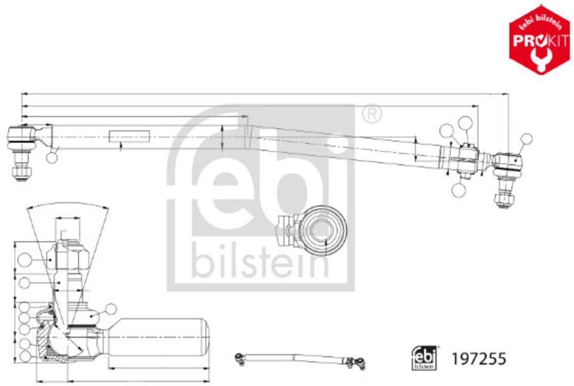 Febi Bilstein Manubrio 197255