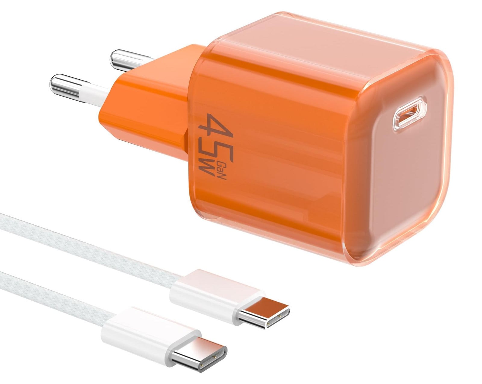 YISH 45W USB-C snellader met GaN-voeding en PD3.0 ondersteuning
