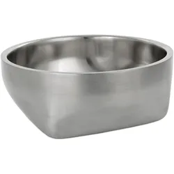 PETS Collection Miska poduna, dla psa, stal nierdzewna, z podwjnymi ciankami, 21cm, Futternapf