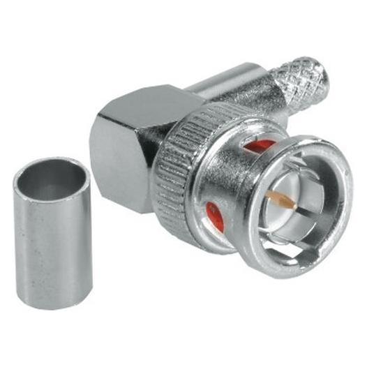 Abus TVAC40610 BNC Crimpstecker Winkel (Kabel Zubehör) (TVAC40610)