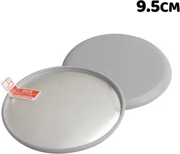 Inspire Curations Portable Wide Angle Round Photography Mirror grey L