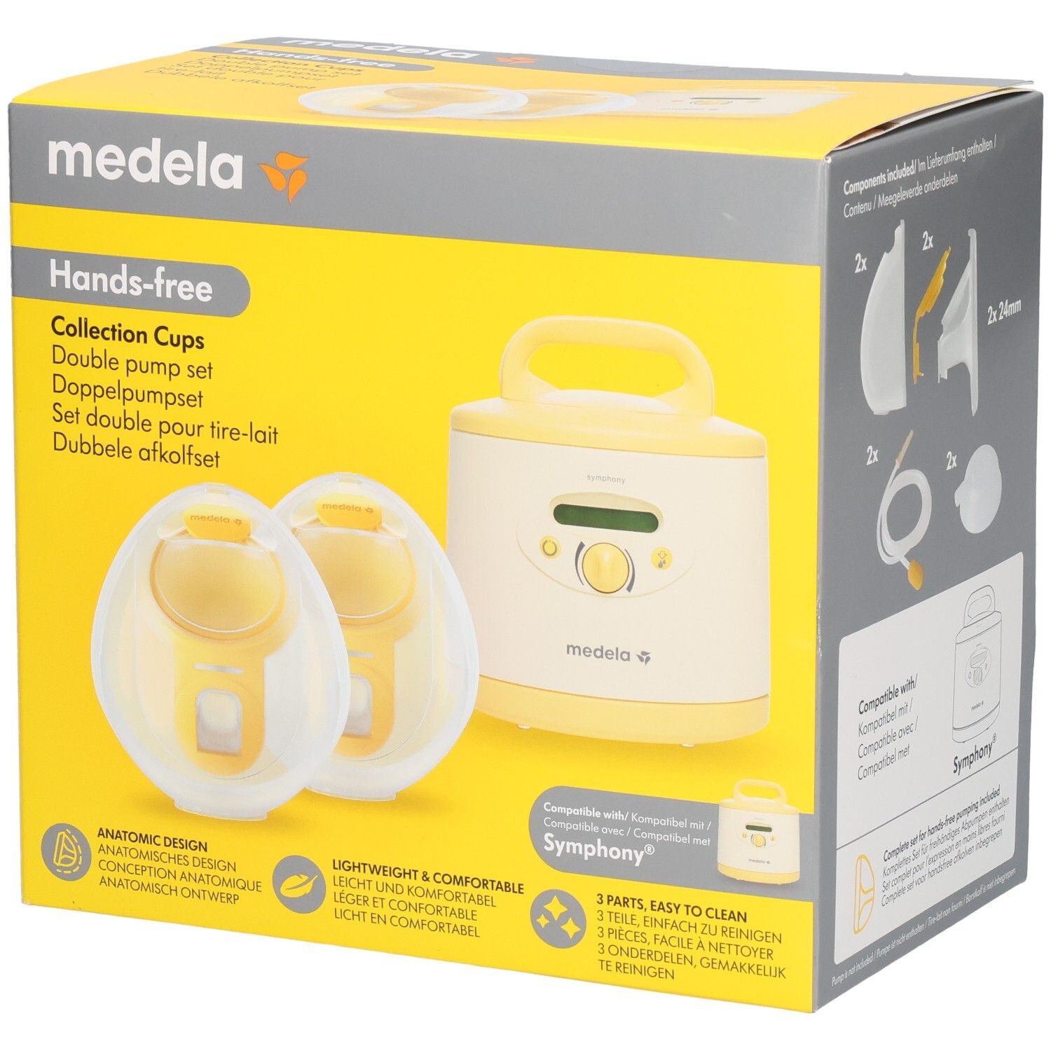 Medela hands-free Symphony Doppelpumpset 1 St Sonstige