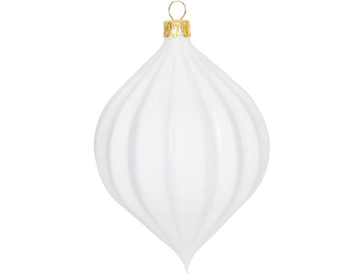 Kugel Drop 6er Set - Farbe: weiss - 924