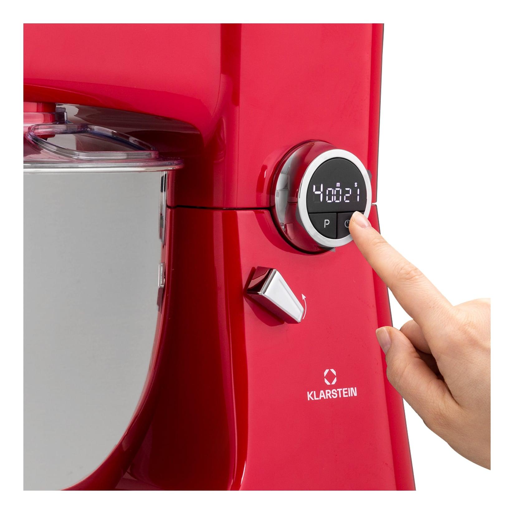 Renata Rossa Küchenmaschine 3-in-1 2000W 2,7PS 5Ltr Edelstahl BPA-frei