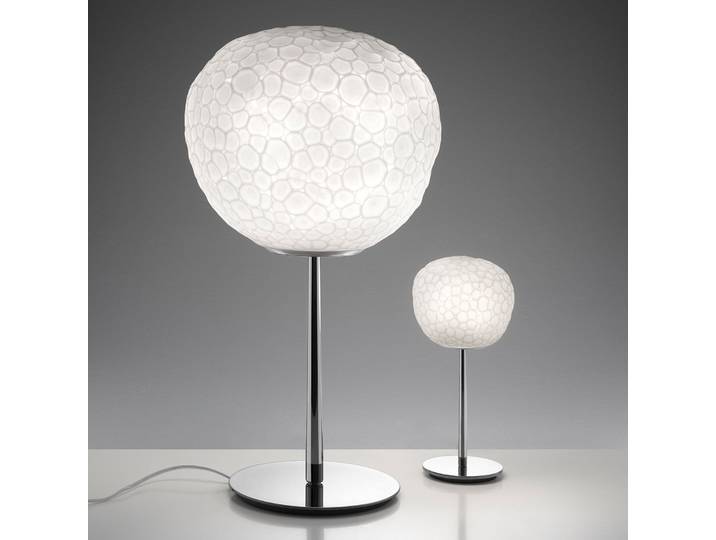 Lampe à poser Meteorite Ø 15 cm blanc - Artemide - Salon / séjour - Design - Verre - Boule