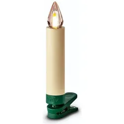 Krinner, LED Kerzen, Superlight Bavaria Mini Flame 6er Set Elfenbein (6x)