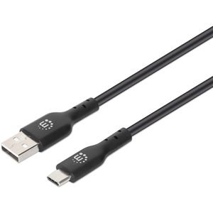 Manhattan USB-Kabel 354981, USB 3.0, 3 m, Anschlusskabel, A Stecker / C Stecker