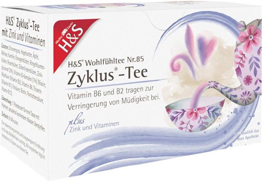 H&s Zyklus-tee Mit Zink Und Vitaminen Filterbeutel