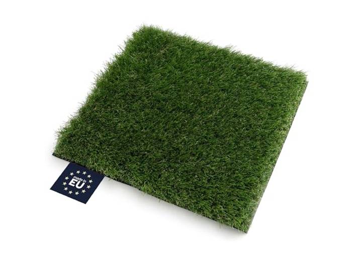Primaflor Kunstrasen Mystique 400x550 cm Grün 47 mm hoch UV-stabil wasserdurchlässig wetterfester Rasenteppich Outdoor Bodenbelag für Balkon, Terrasse und Garten weiches Kunstgras