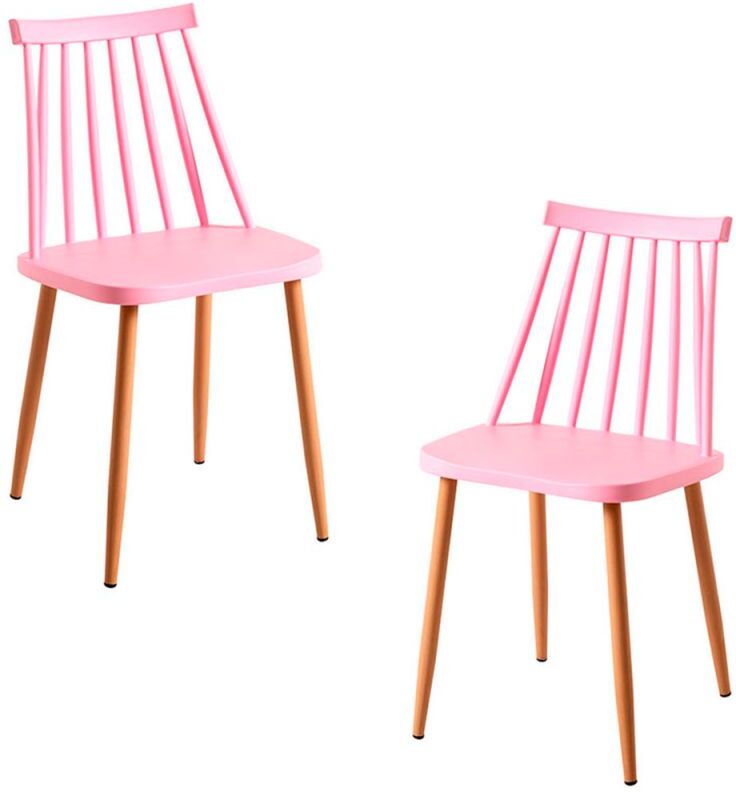 RegalosMiguel Pack 2 Sillas Bik - Rosa