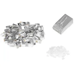ASSMANN DIGITUS CAT 6 Modularstecker für Rundkabel - 100 Stk.