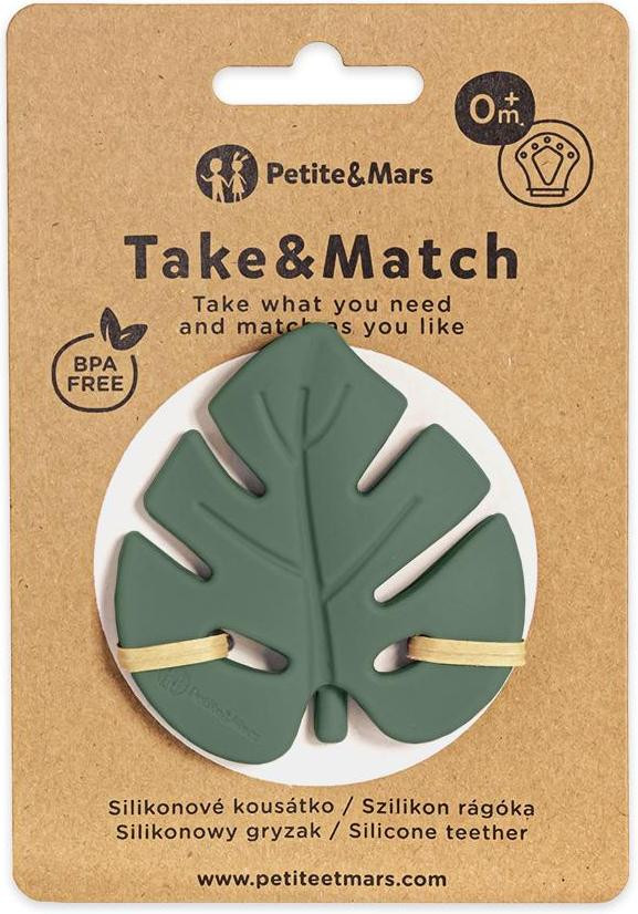 Petite&Mars TAKE&MATCH siliconen kousen Misty Green geschikt vanaf 0 maanden