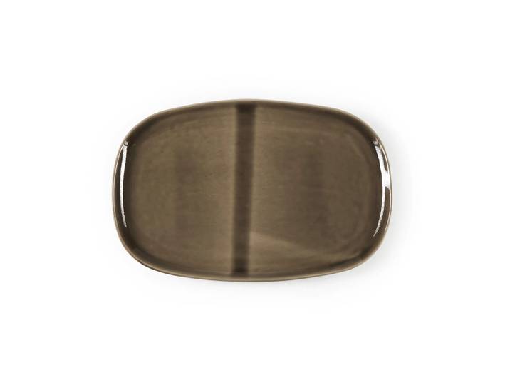 Heirol Assiette ovale Heirol x Nosse Svelte 25 cm Olive