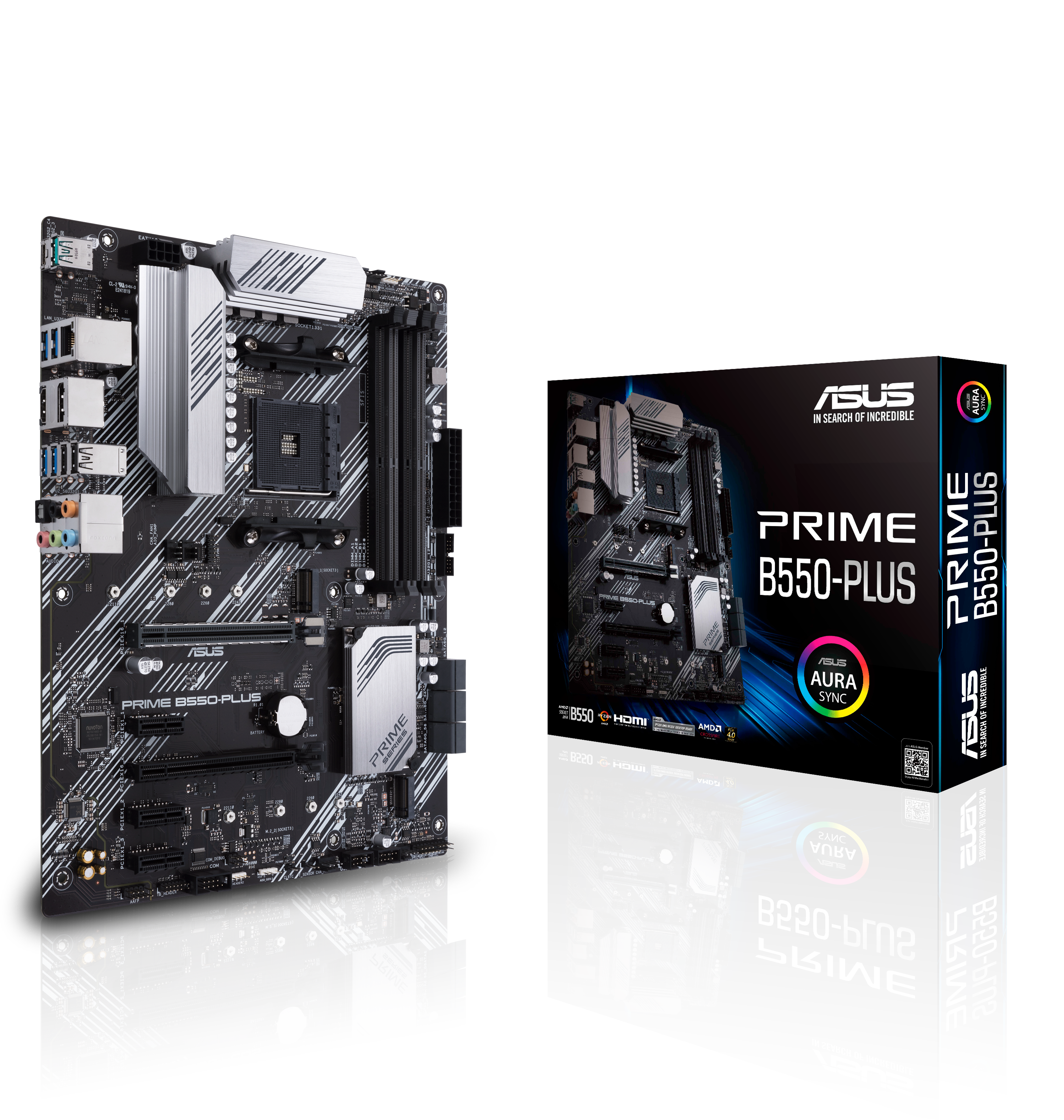 ASUS Prime B550-Plus ATX Mainboard - Sockel AM4