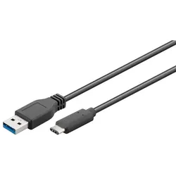 MicroConnect USB C—Usb A (3 m, USB 3.2 Gen 1), USB Kabel