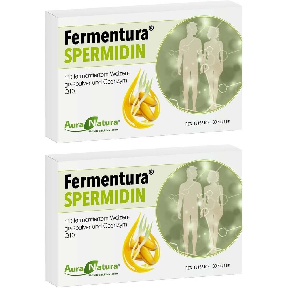 Auranatura Fermentura Spermidin Kapseln 2x 2x30 St