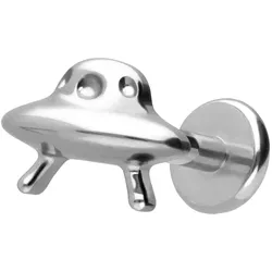 Titan Labret mit Push Fit UFO