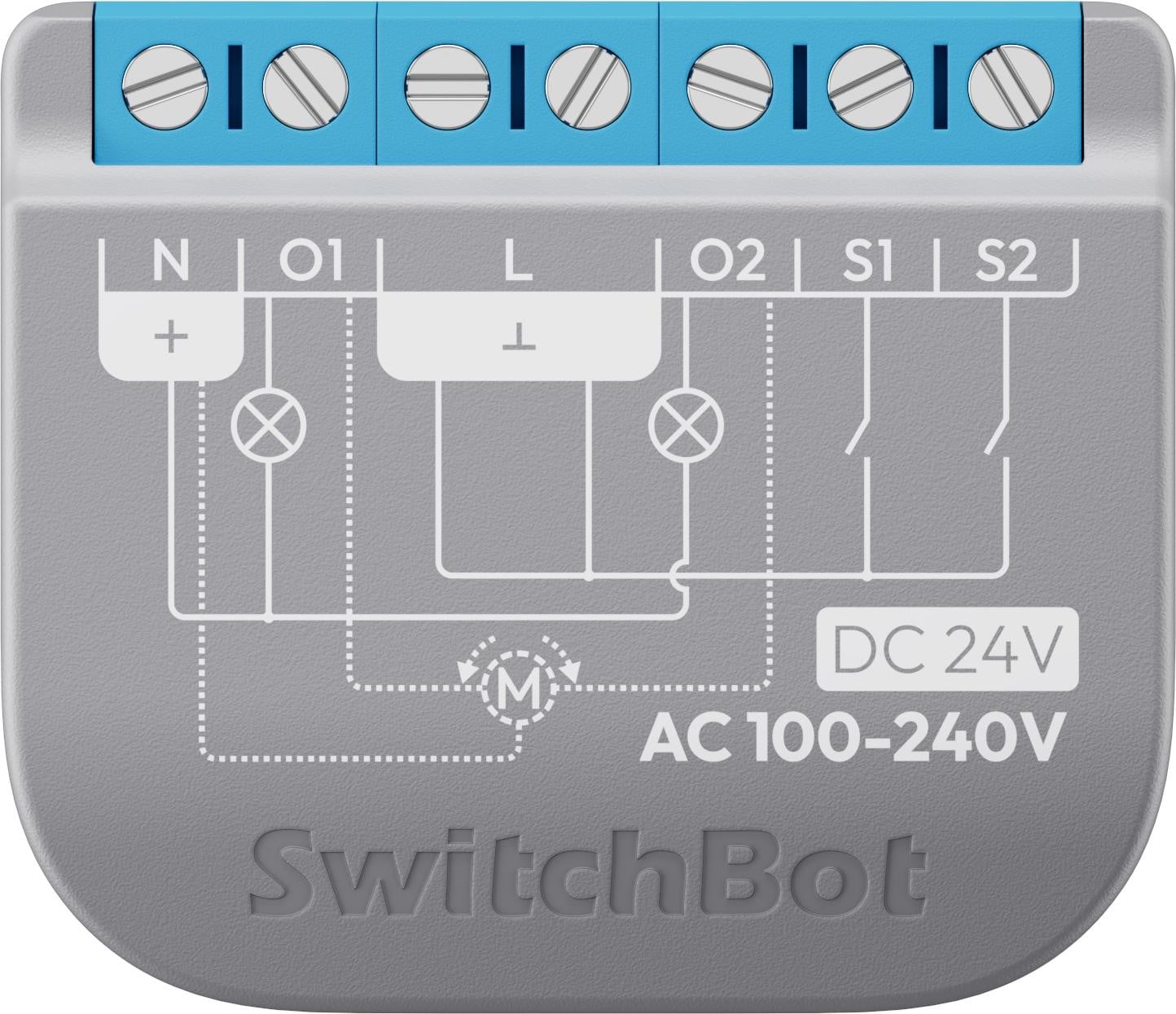 SwitchBot Inbouwschakelaar 2 PM