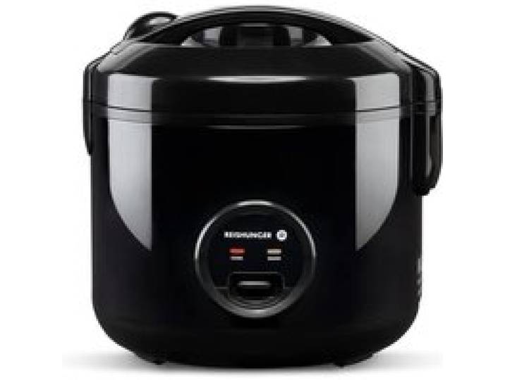 Cuiseur à riz - Reishunger - 1 2 l - Noir - Fonction maintien au chaud - Pour 1-6 personnes