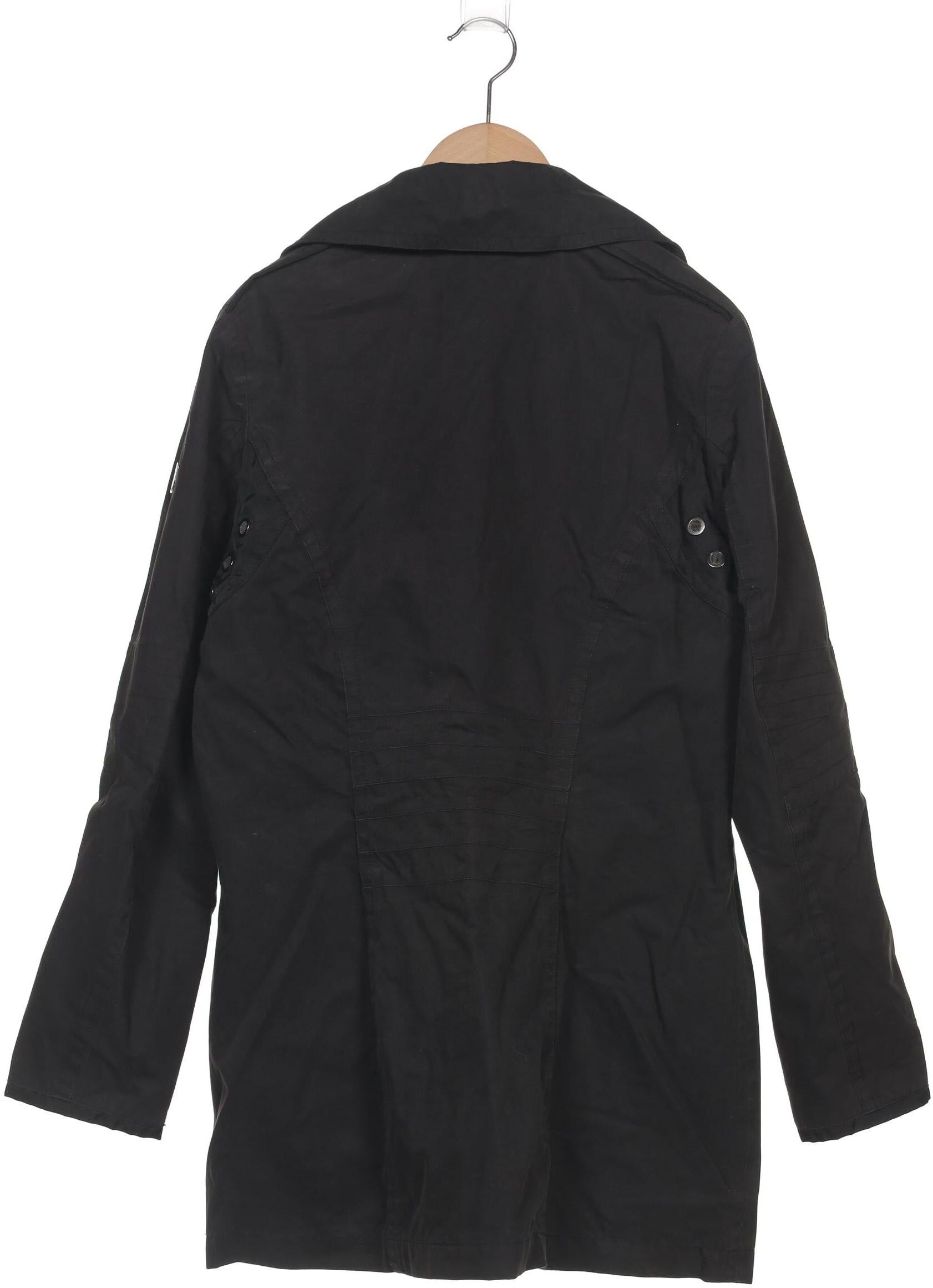 Wellensteyn Damen Mantel, Schwarz, Gr. S, Tex / Membran / Synthetik / Baumwolle - Second Hand