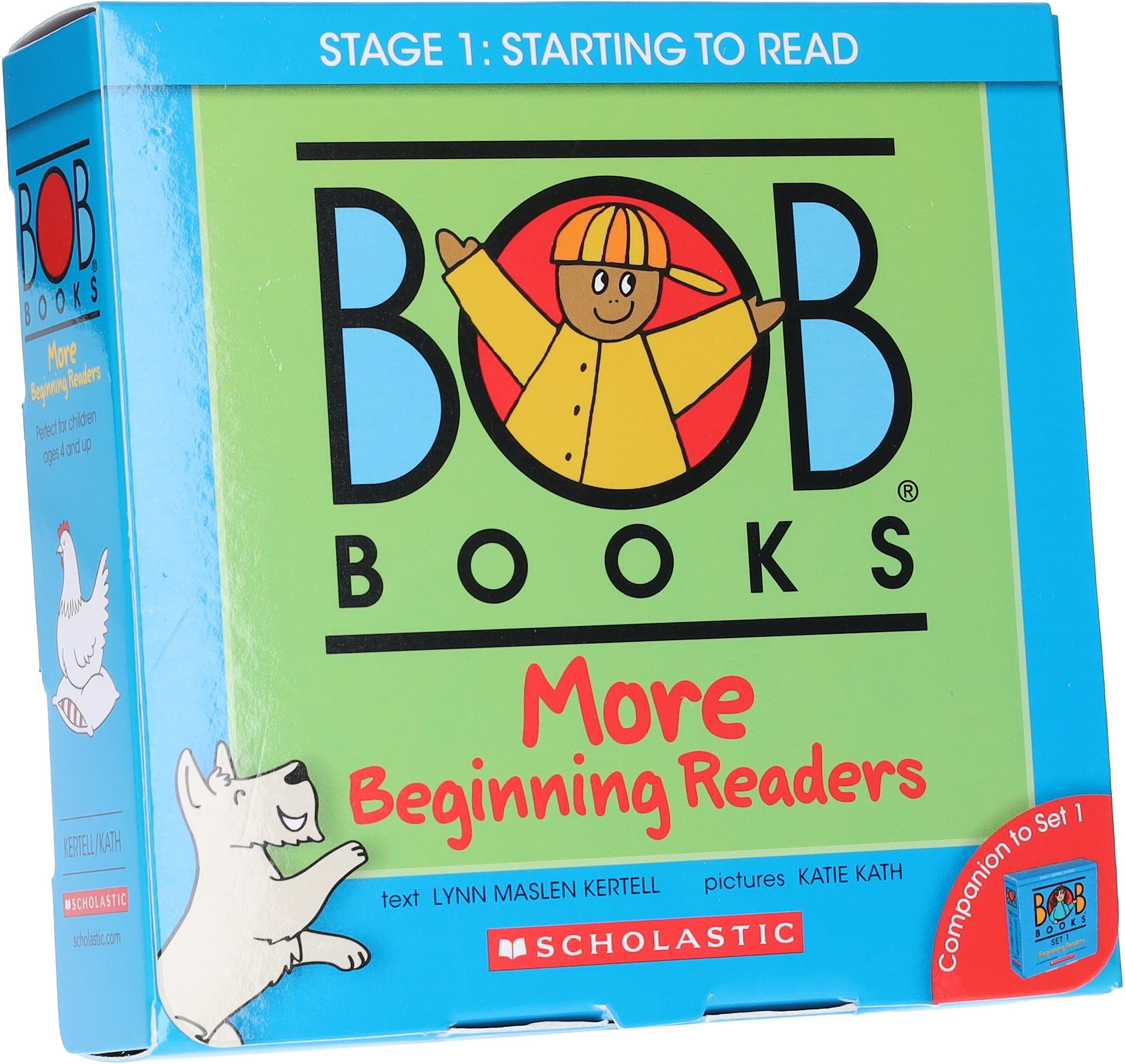 Bob Books: More Beginning Readers (Stage 1: Starting To Read) 12 Books Collection Set - Ages 4+ - Paperback Scholastic