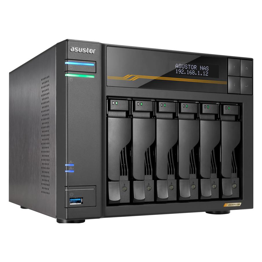 Asustor Lockerstor 6 Gen3 AS6806T (0 TB) (90-AS6806T00-MF30)